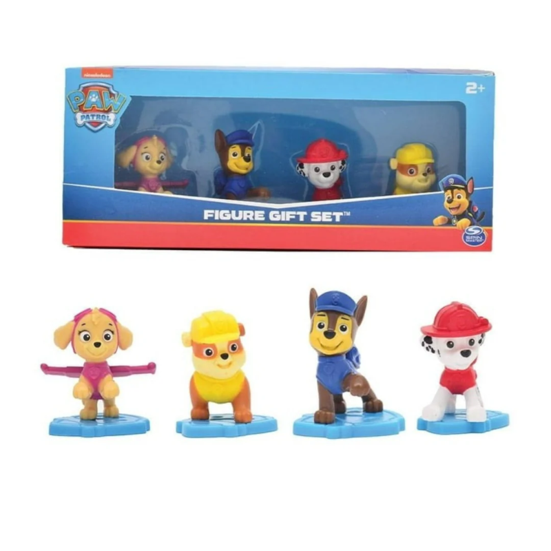 Paw Patrol figur, 4-pack
