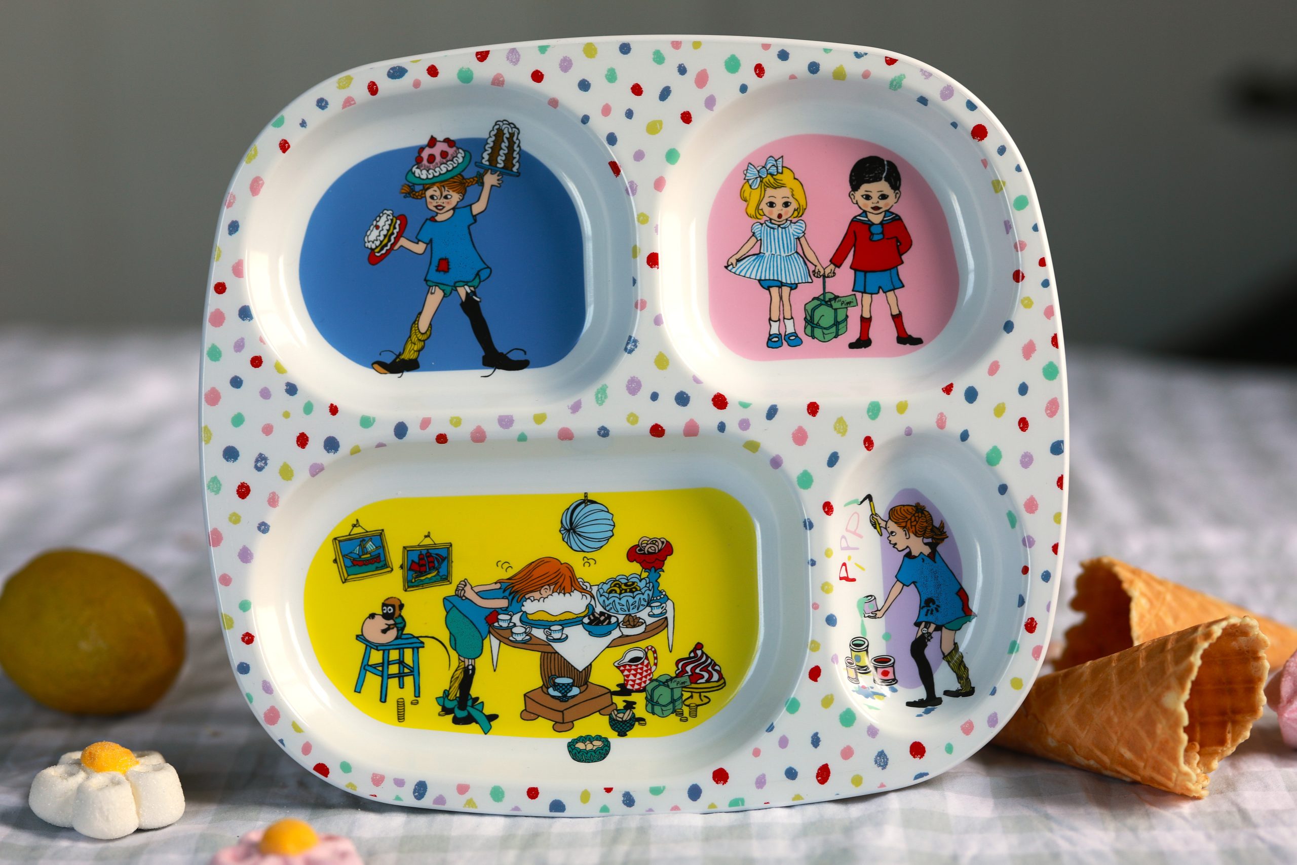 Pippi Födelsedag, Facktallrik - 2