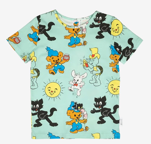 T-shirt Bamse kompisar - Mint - 2