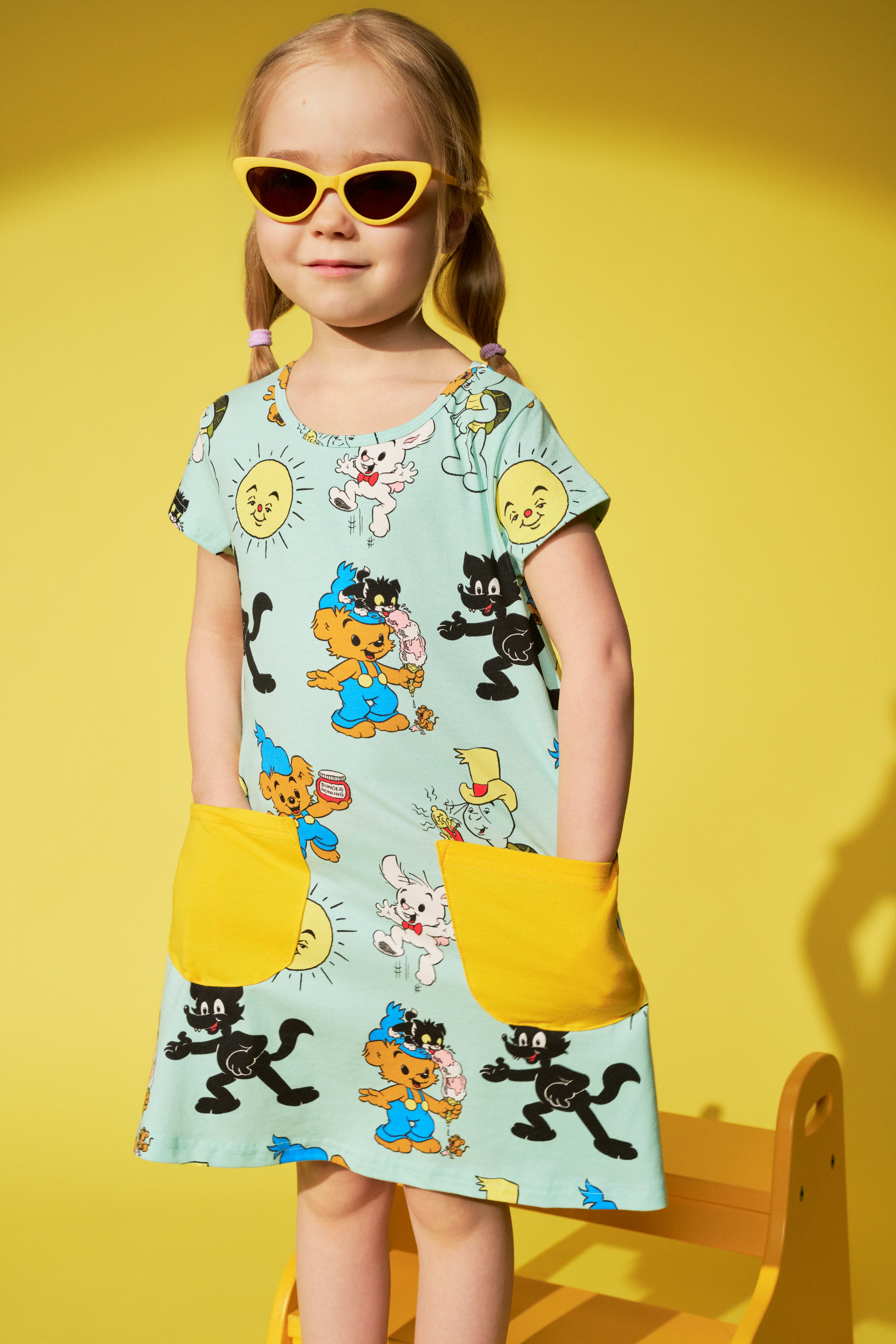 Klänning Bamse Kompisar - Mint - 3