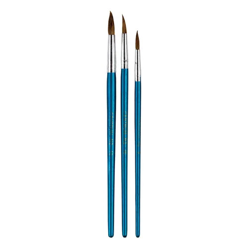 Penselset -spetsiga