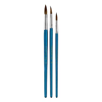 Penselset -spetsiga