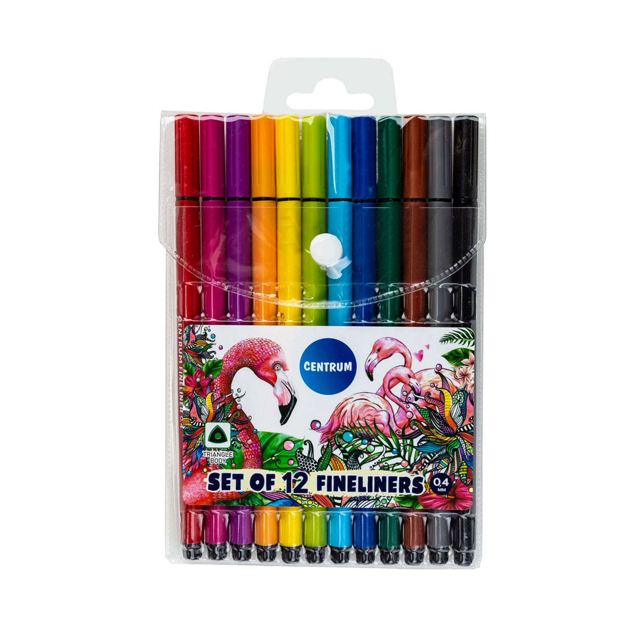 Fineliners 12 färger - 2