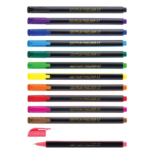 Fineliners 12 färger