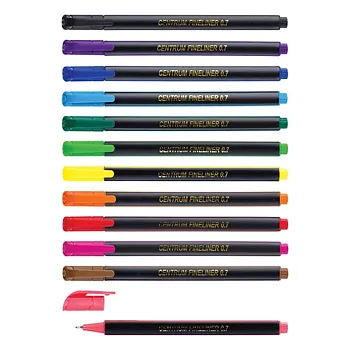 Fineliners 12 färger