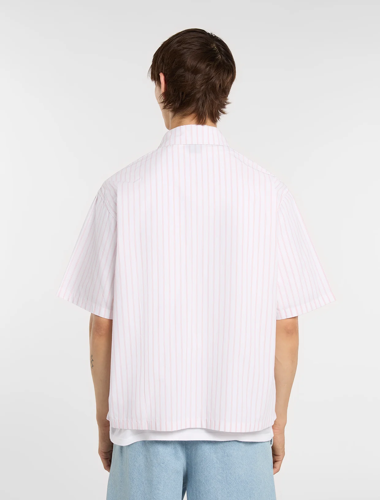 Dickies Venedocia Kortärmad Randig Skjorta  White - 2