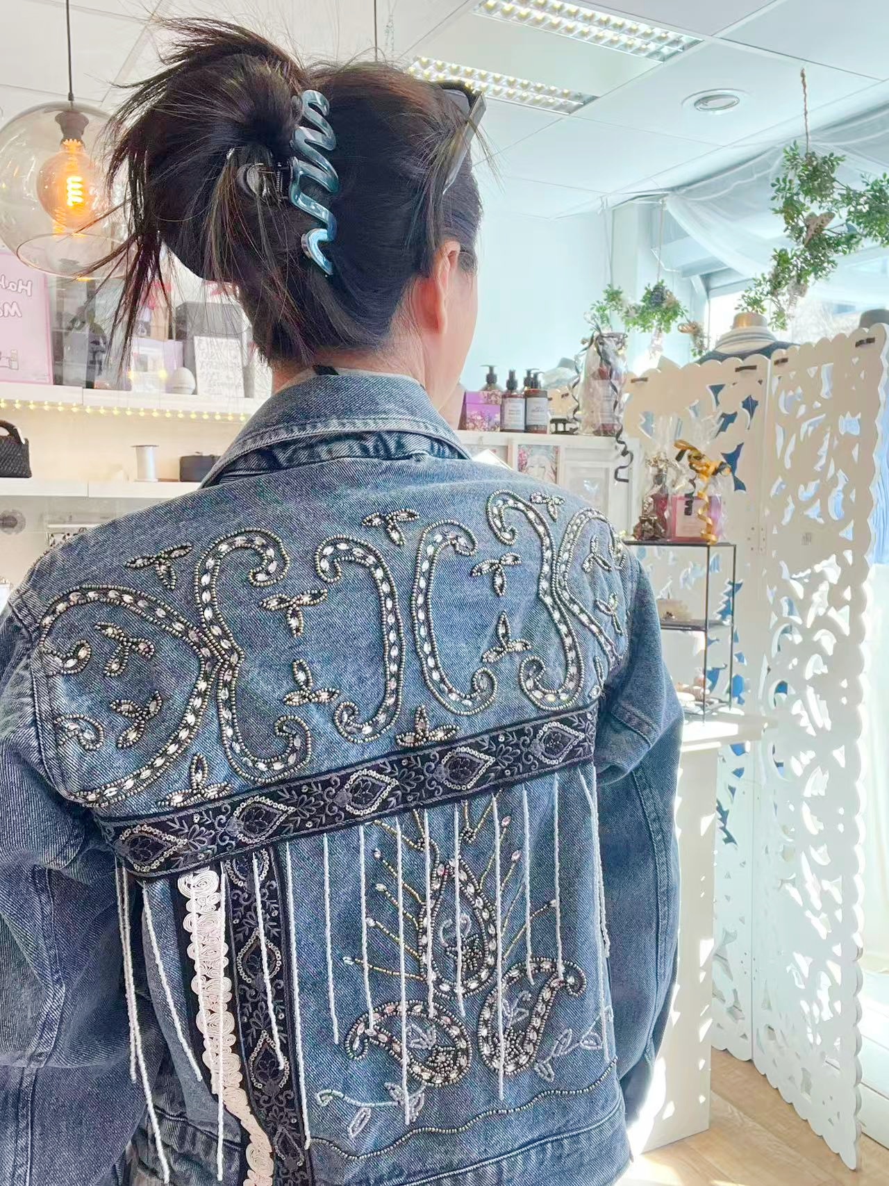 YAS Vision Denim Jacket - 6
