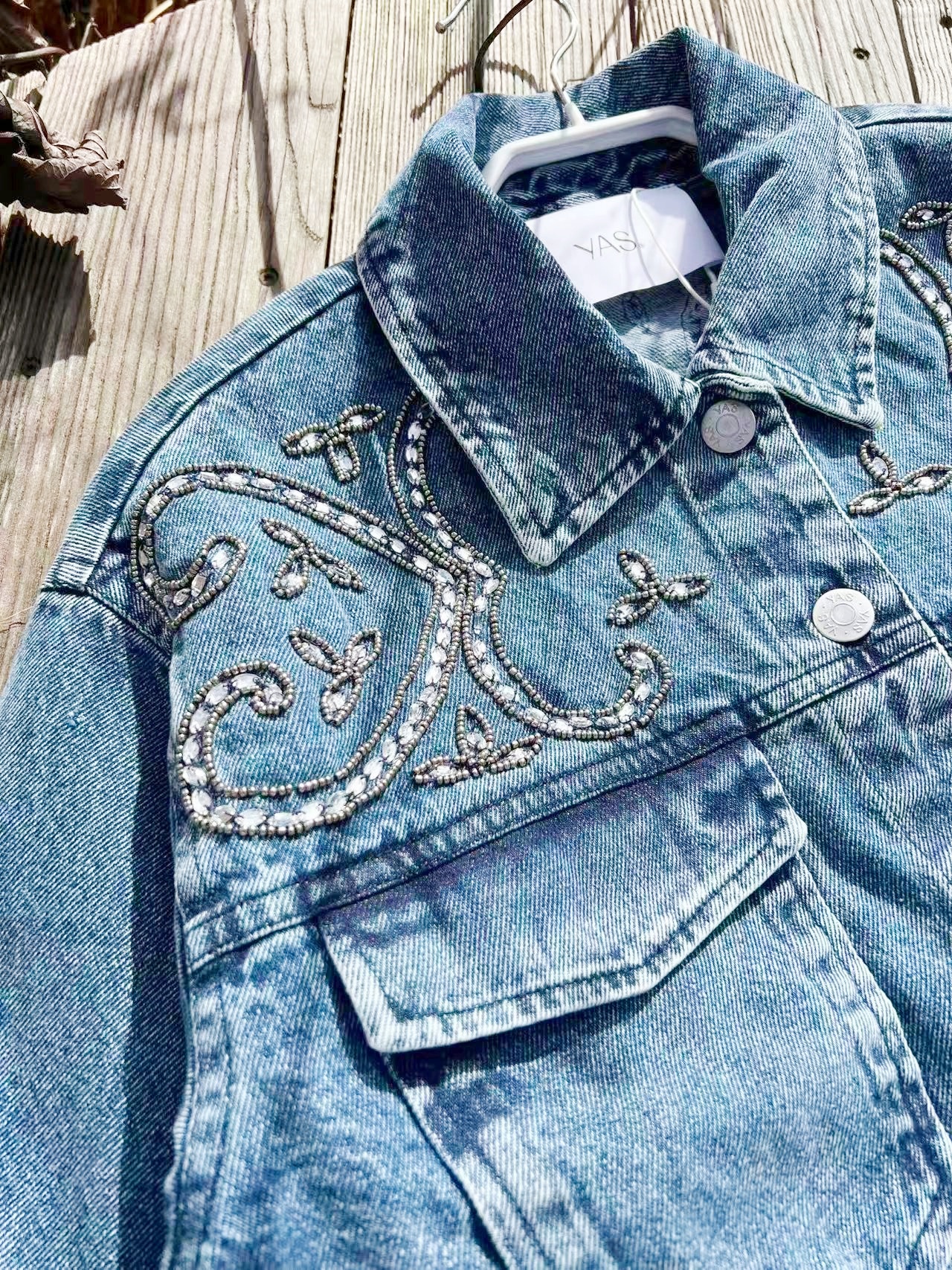 YAS Vision Denim Jacket - 7