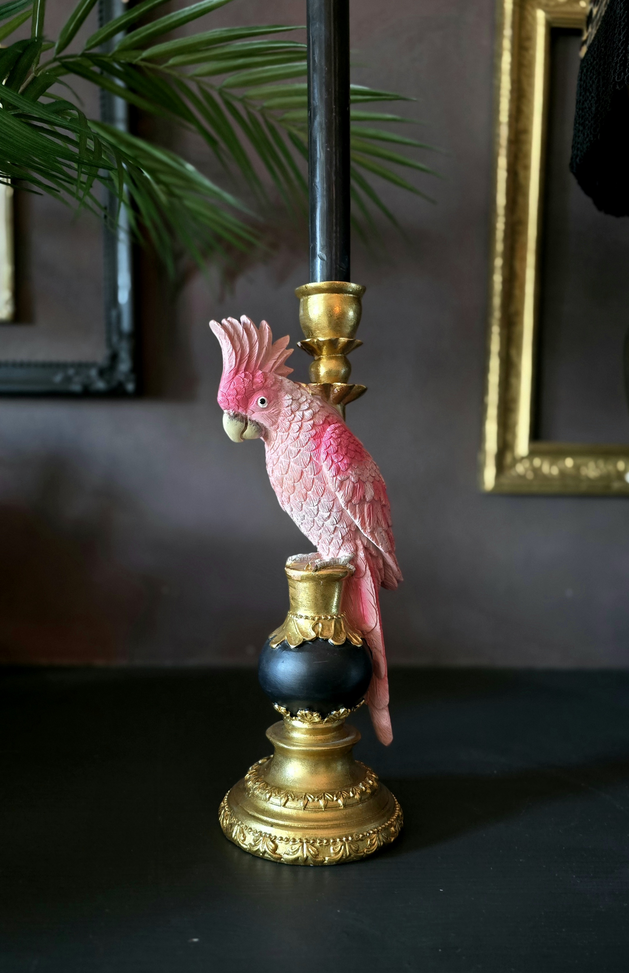 Ljusstake - Pink Kakadua - 2