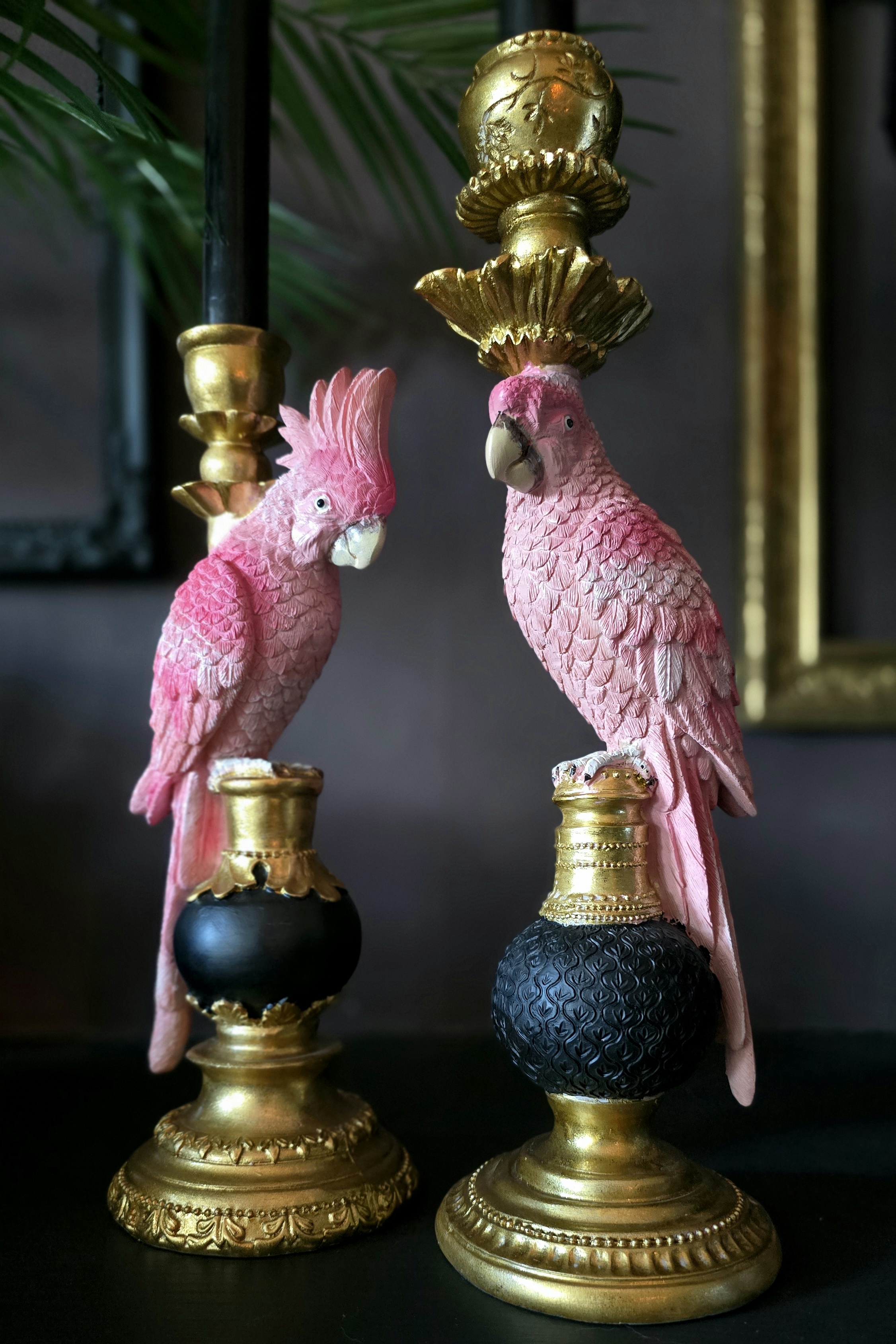 Ljusstake - Pink Kakadua - 4