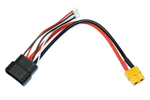 Fuse TRXID3S-XT60 Laddkabel  - XT60 til Traxxas ID 3s