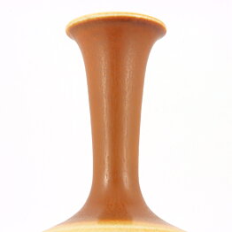 Berndt Friberg (1965) Unique Brown Haresfur Vase 18 cm