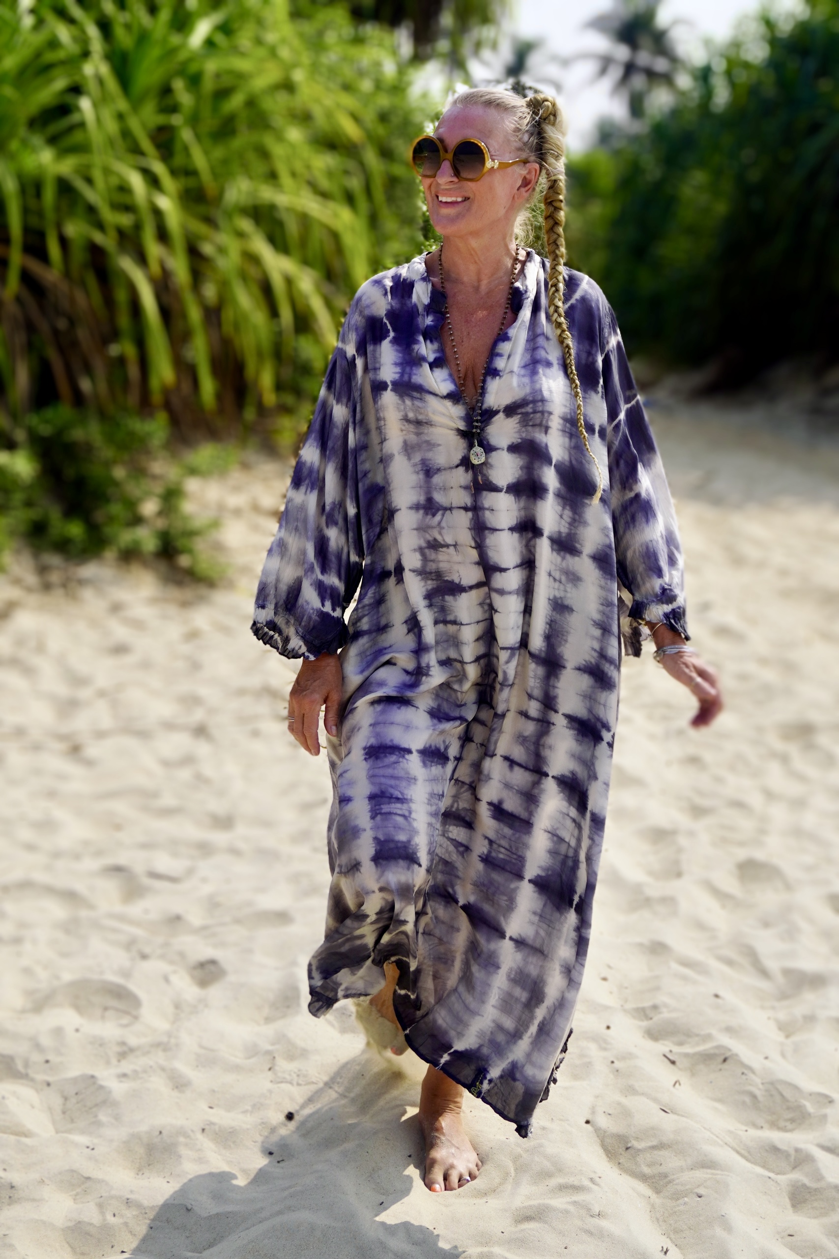 ASH IMANI SILK MAXI DRESS CHARCOAL CAVA 