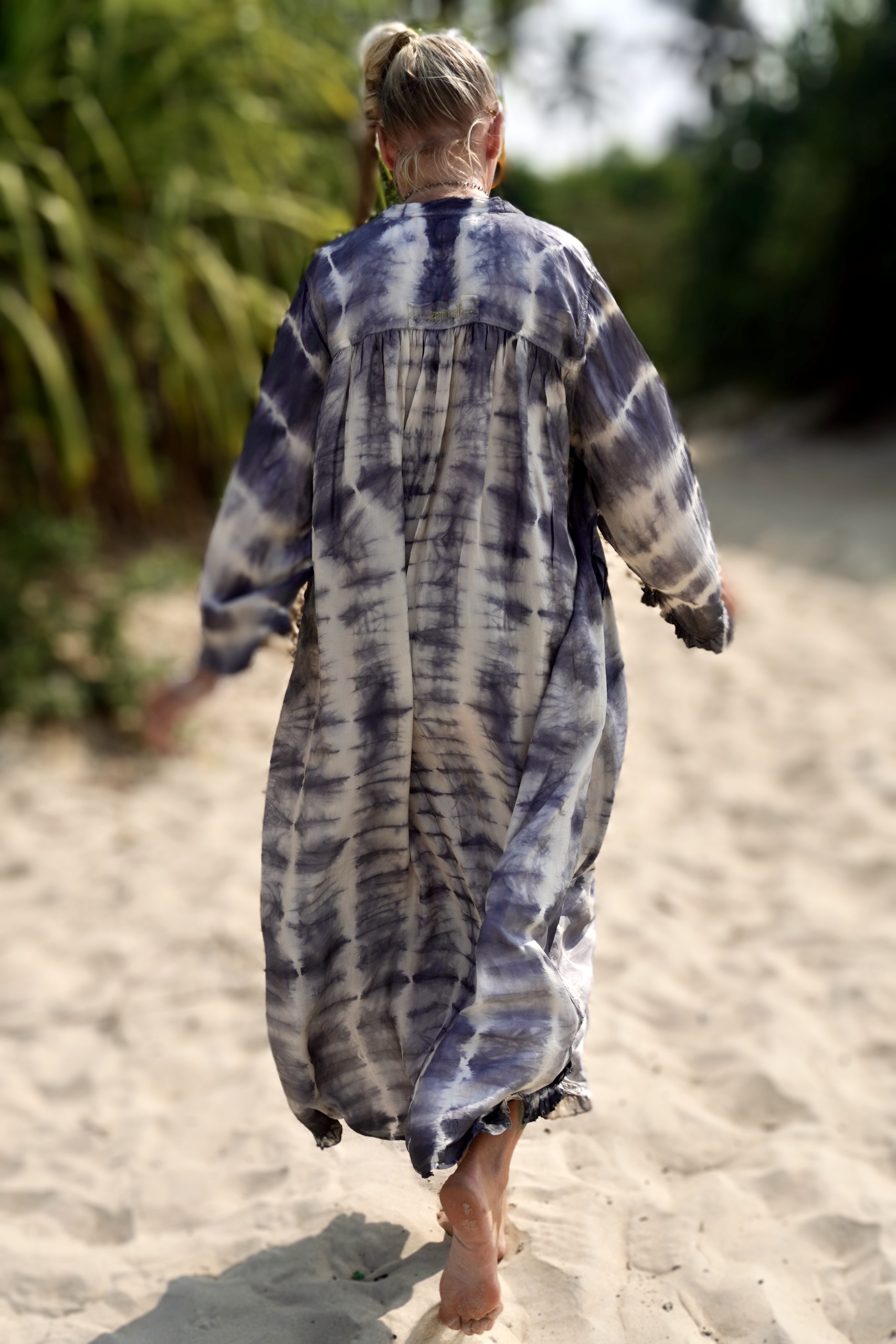 chinese dress ladies The Imani Maxi Dress in Ice Blue main image 1