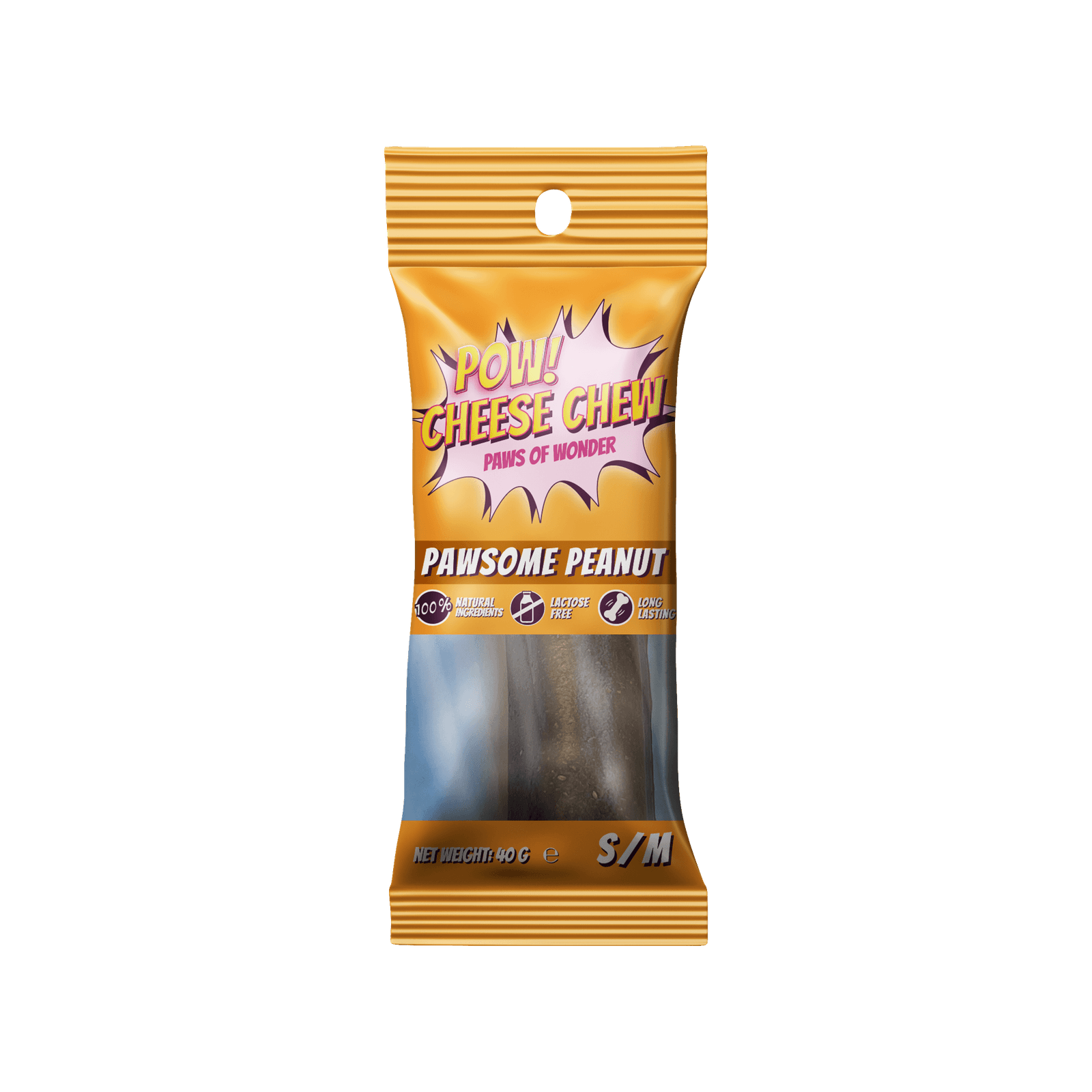 POW Cheese Chew peanut S/M