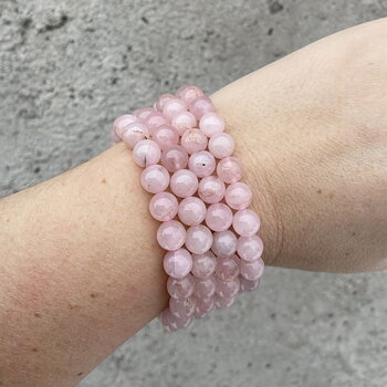 Armband rosa pärlor /styck