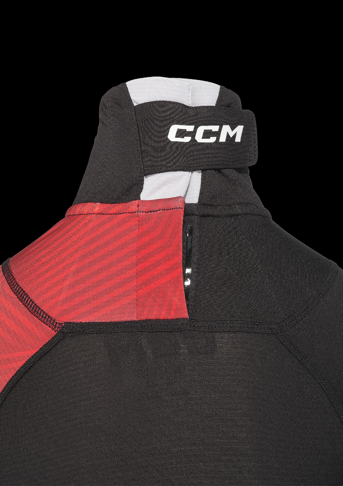 CCM Base Layer Neck Guard Shirt Jr Halskyddströja - 2