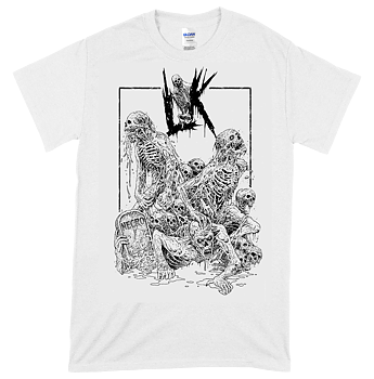 LIK - Necropile WHITE T-shirt