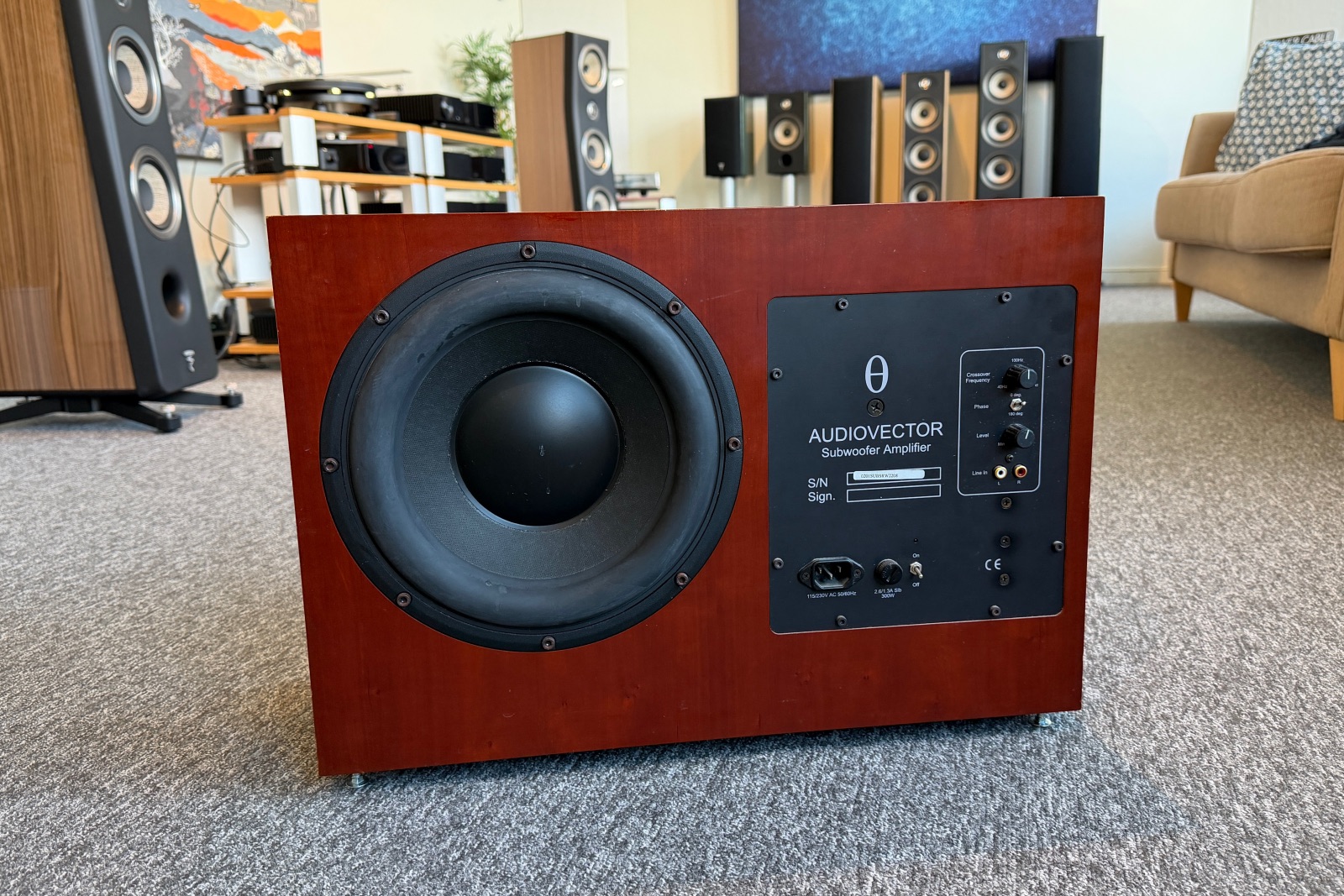  Audiovector M-Sub Signature - Begagnad sub