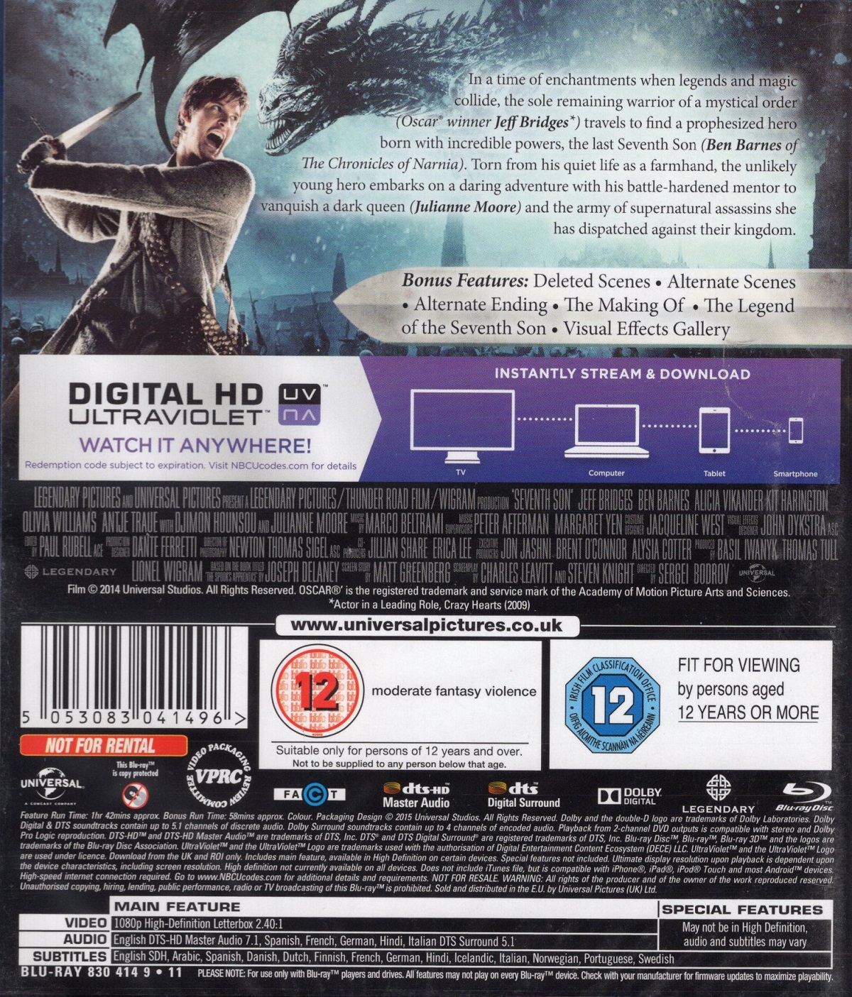 Seventh Son (Blu-ray) - 2