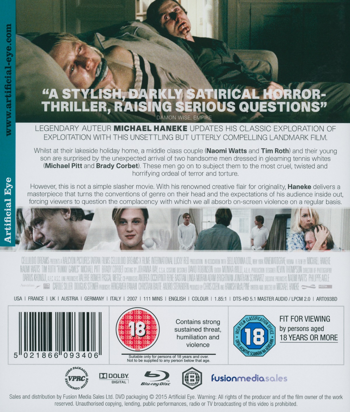 Funny Games (2007) (ej svensk text) (Blu-ray) - 2