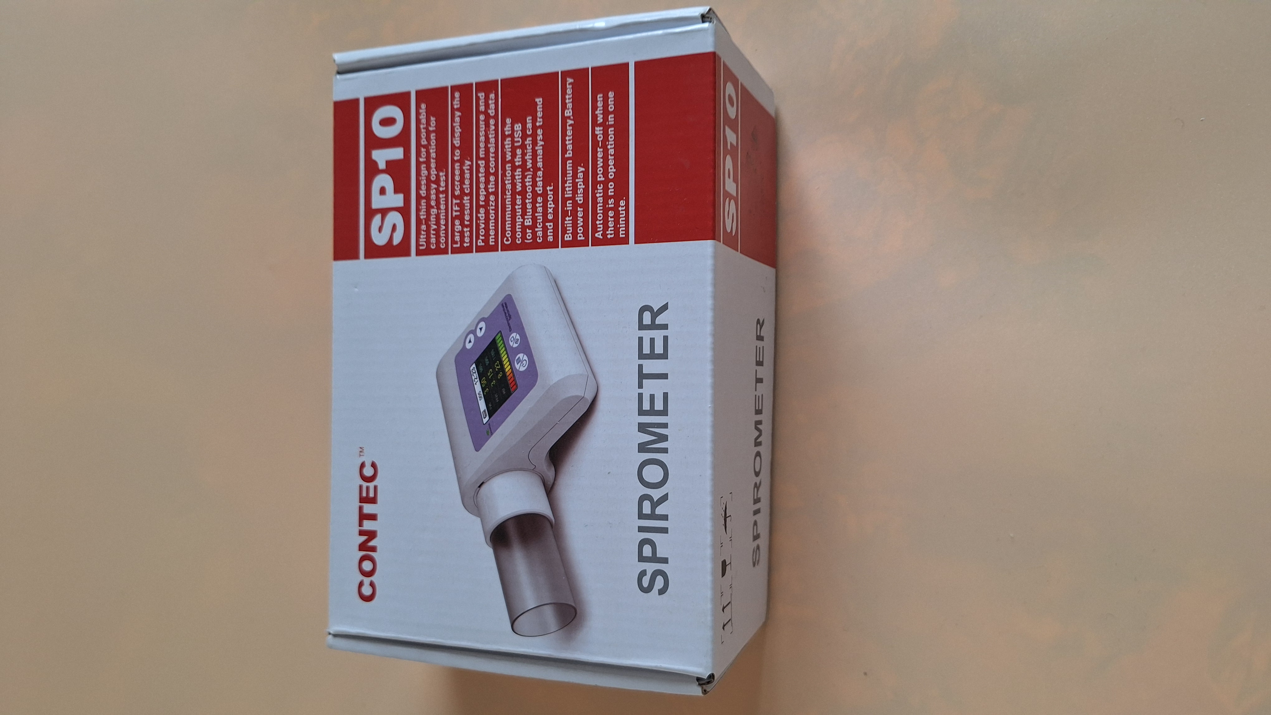 CONECT SP10 SPIROMETER - Begagnad