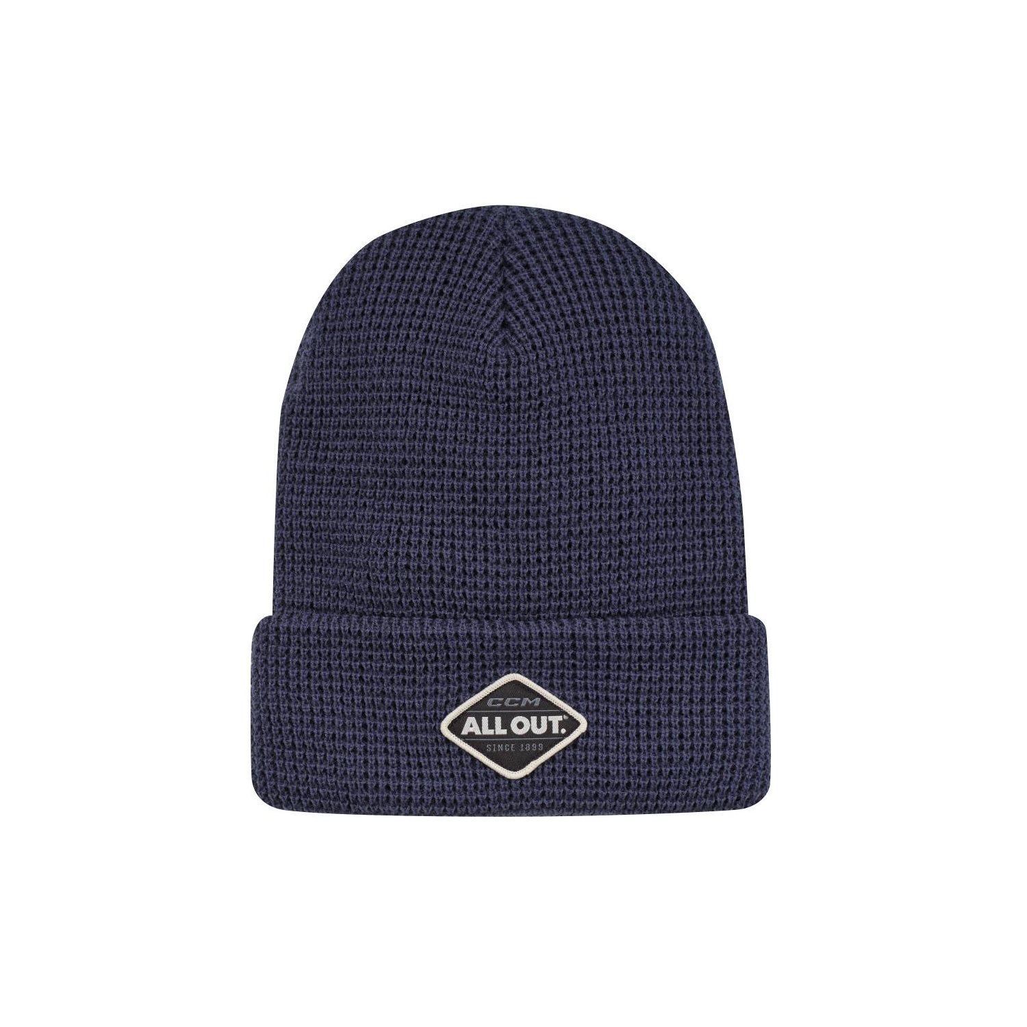 CCM ALL OUT WAFFLE BEANIE Navy - One Size