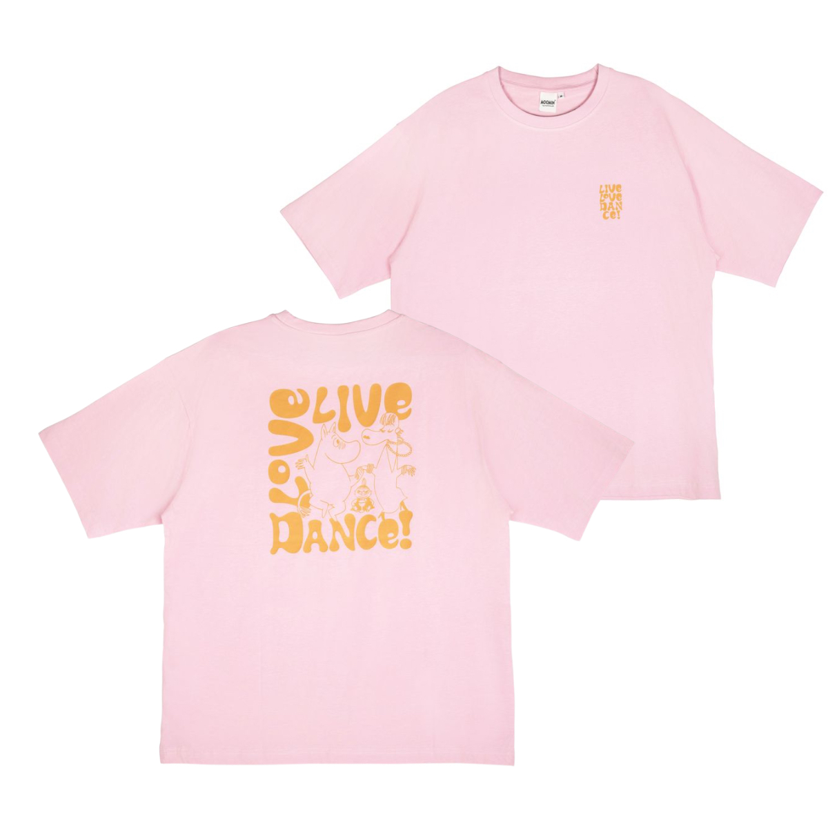Moomin Women's T-shirt - Dance Pink