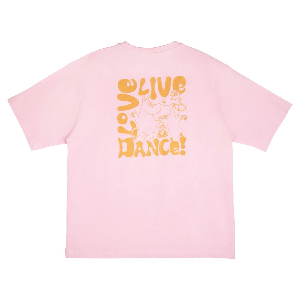 Moomin Women's T-shirt - Dance Pink - 4