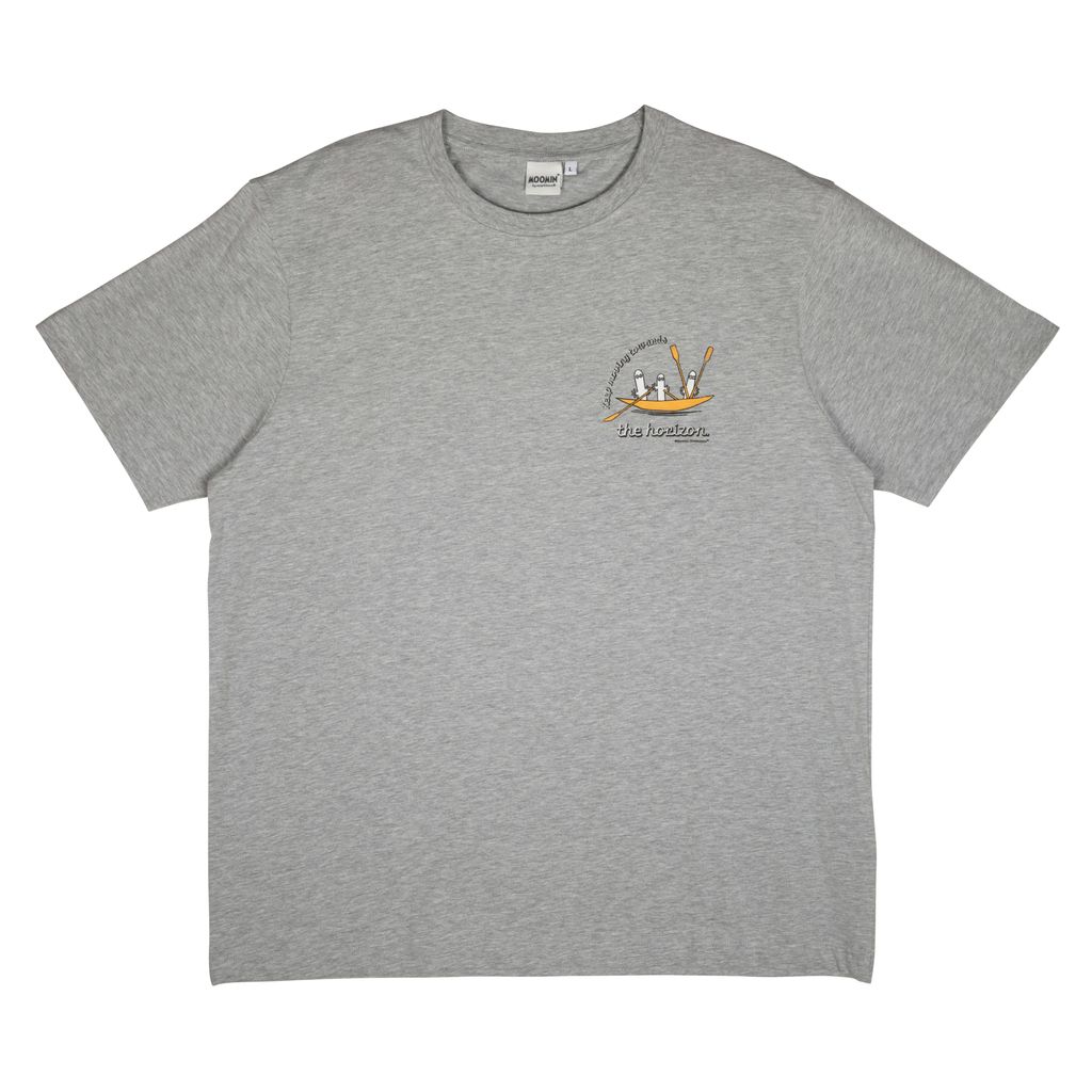 Moomin Adult T-Shirt (Unisex) - Horizon Gray Velvet