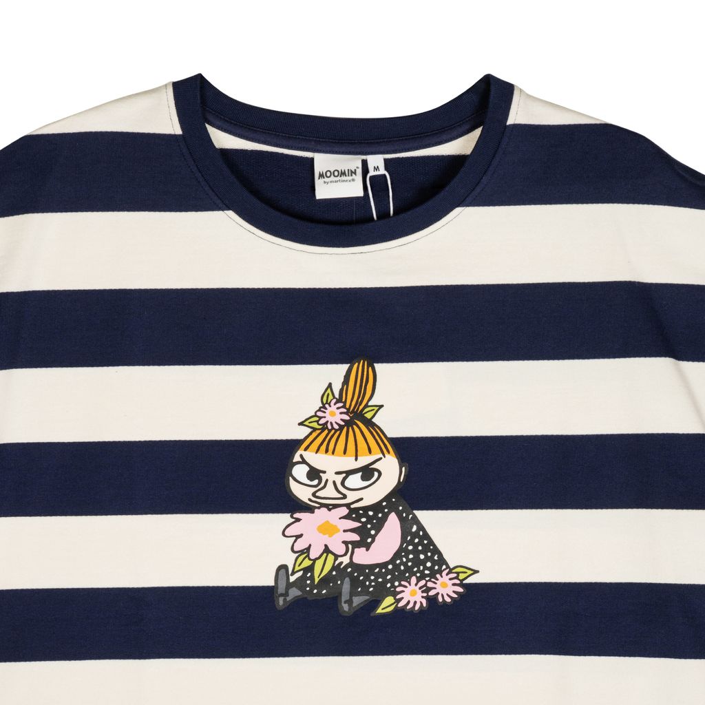 Mumin Dam T-shirt - Lilla My Rand mörkblå - 4