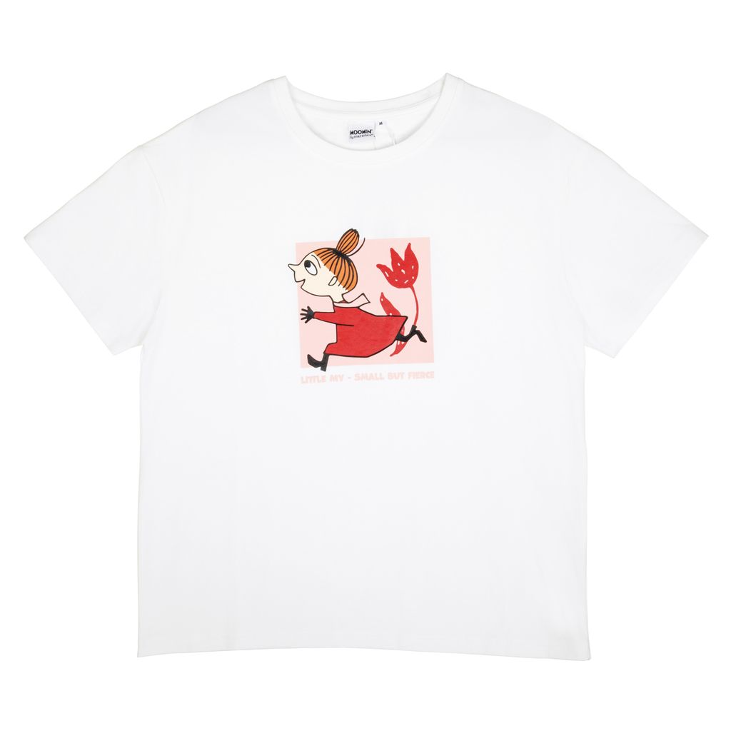 Mumin Dam T-shirt - Rush naturvit