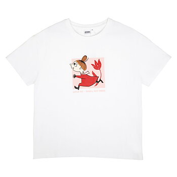 Mumin Dam T-shirt - Rush naturvit
