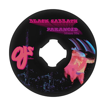 OJ Wheels Skateboardhjul - Black Sabbath Paranoid 99A 56mm