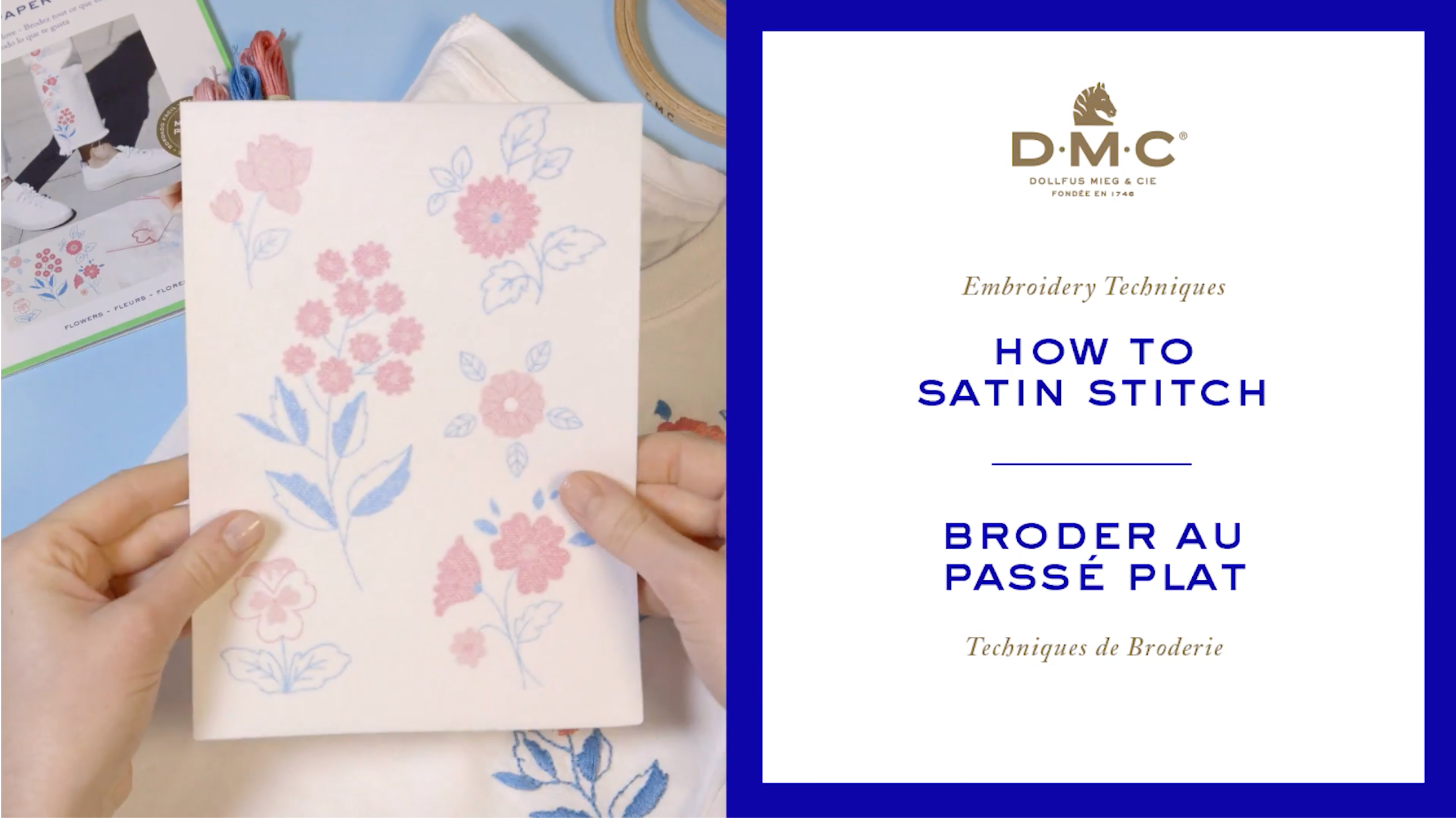 Plattsöm - Satin Stitch