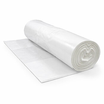 Papperskorgspåse LDPE 30L 30my vit 50/rl