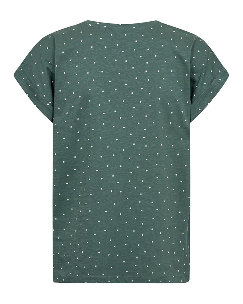 Topp Viva prickig mörkgrön/offwhite