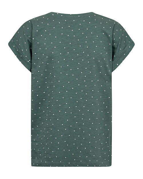 Topp Viva prickig mörkgrön/offwhite - 2