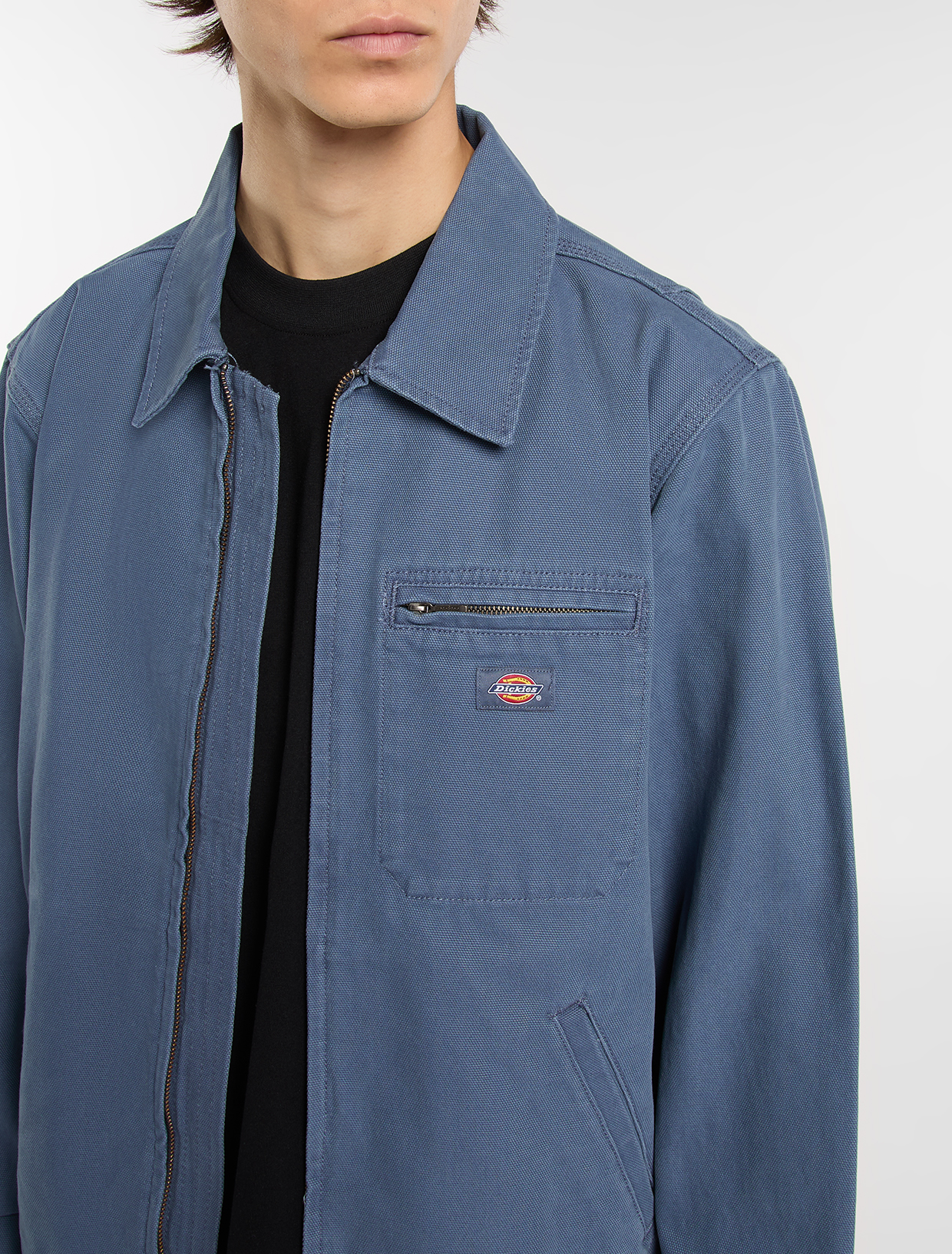 Dickies Unlined Canvas Painter Jacka Retro Indigo - 4