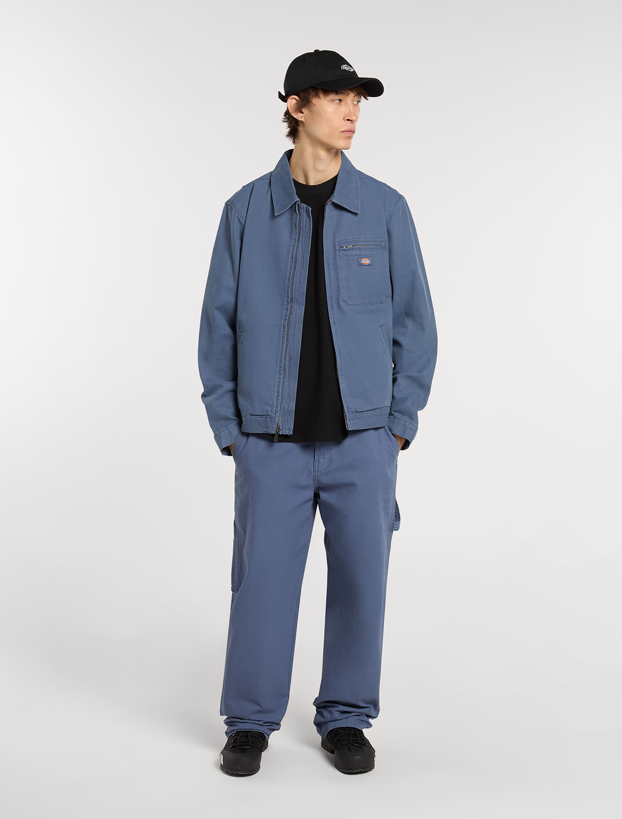 Dickies Unlined Canvas Painter Jacka Retro Indigo - 3