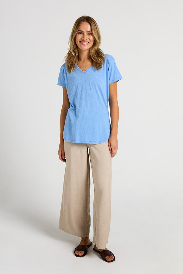 Costamani - Basic S/S Tee Blue - 2