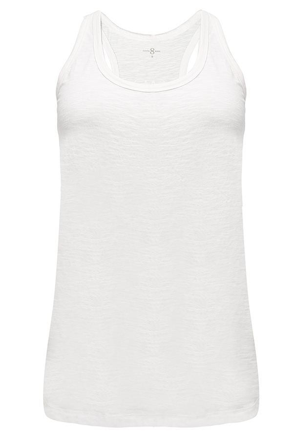 Costamani - Racer Top White - 2