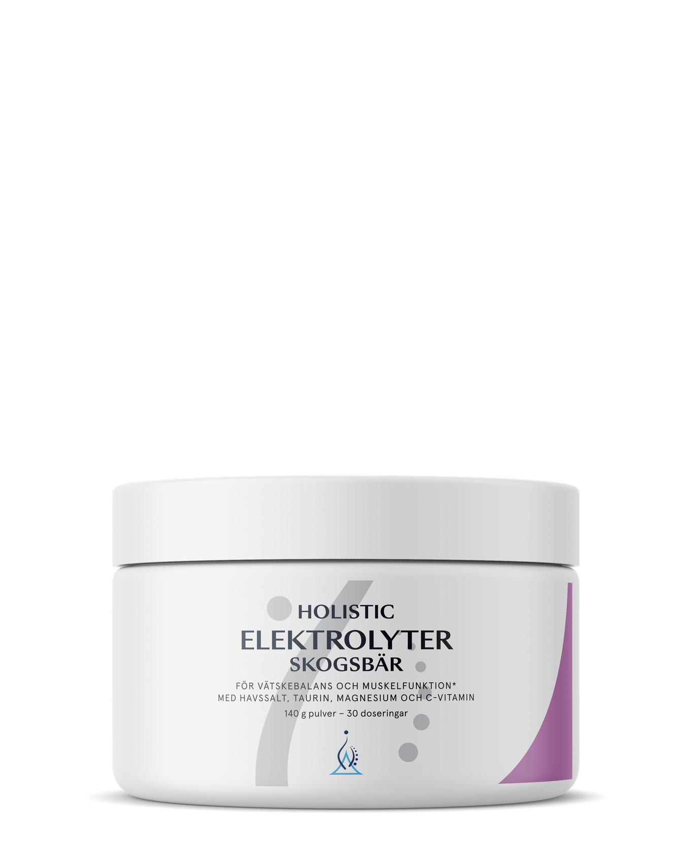 Elektrolyter skogsbär, 140 g, Holistic