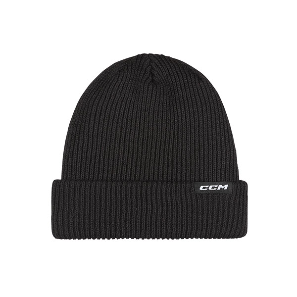 CCM TEAM CUFFED BEANIE BLACK - One Size