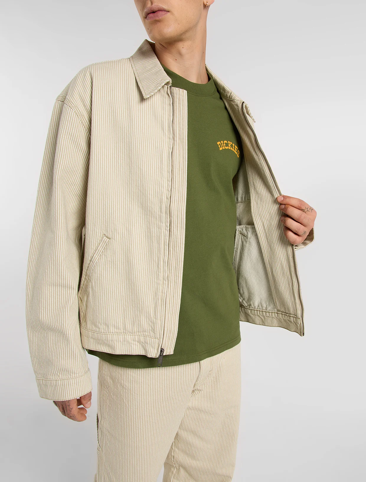Dickies Hickory Painter Jacka Eucalyptus - 5
