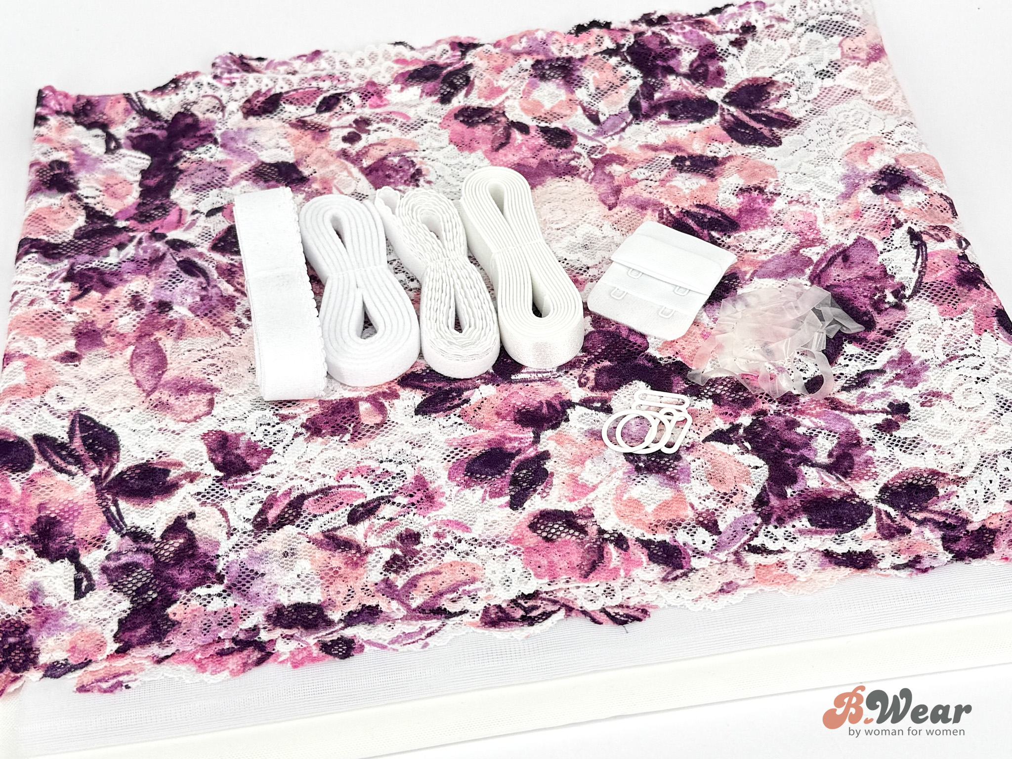  Lila rosor bh kit