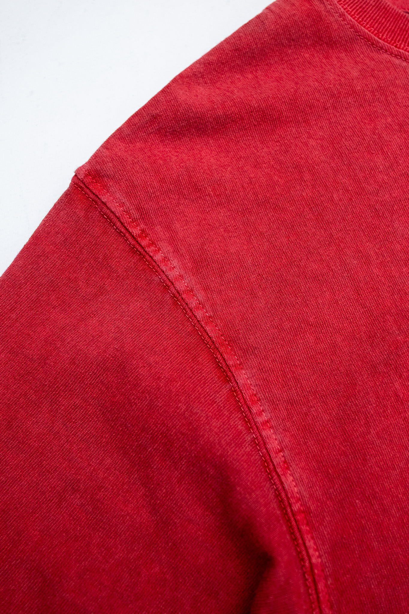 Good On - S/S Crewneck Tee Pigment F. Red - 5