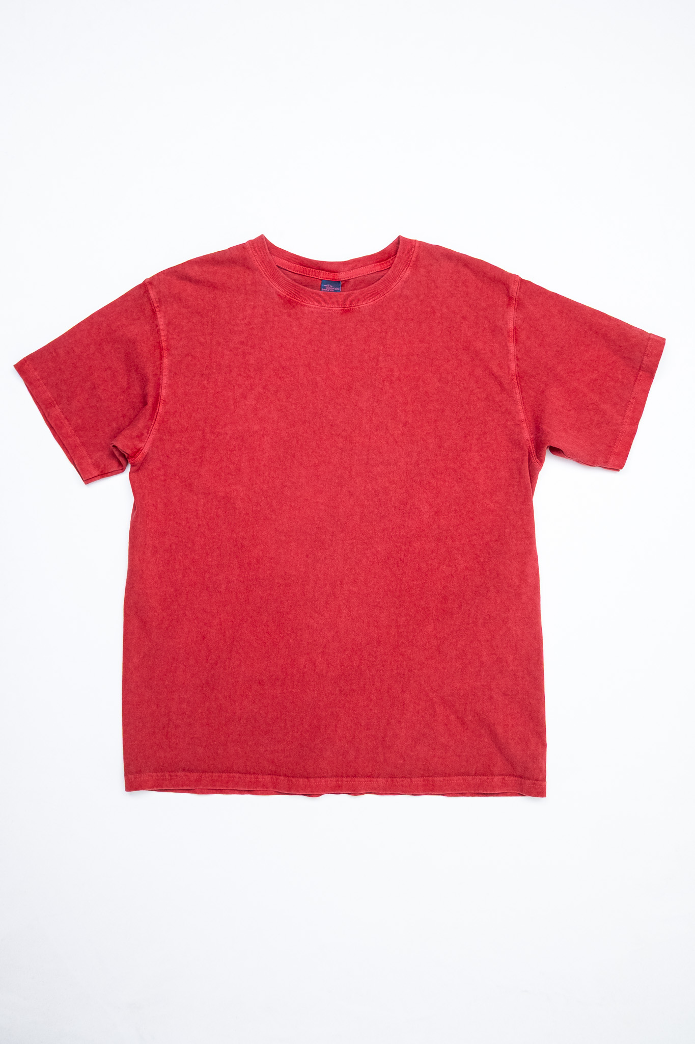 Good On - S/S Crewneck Tee Pigment F. Red - 2
