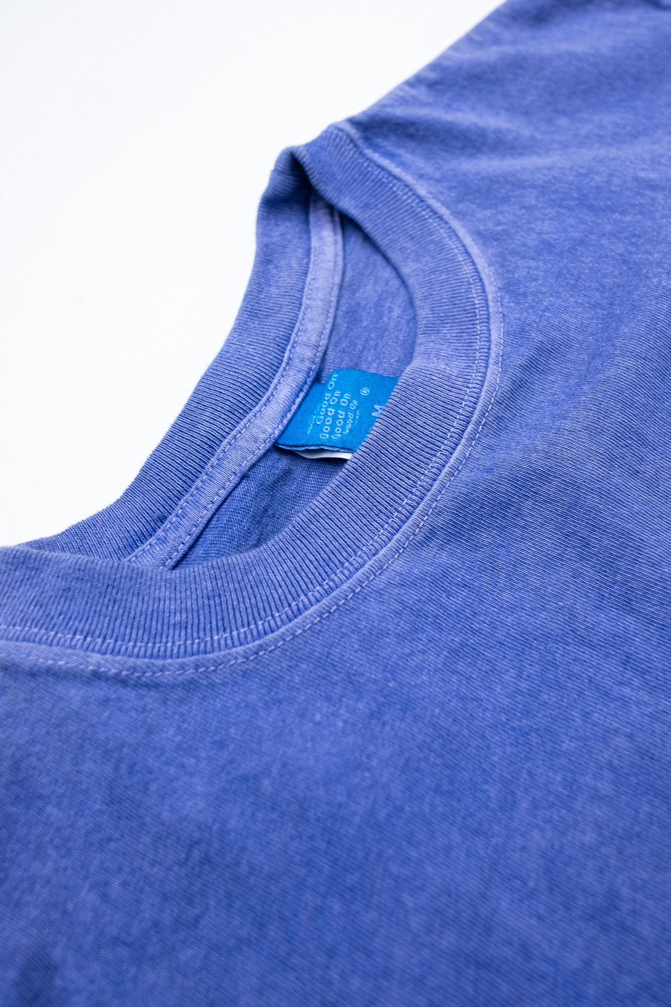 Good On - S/S Crewneck Tee Pigment Light Purple - 6