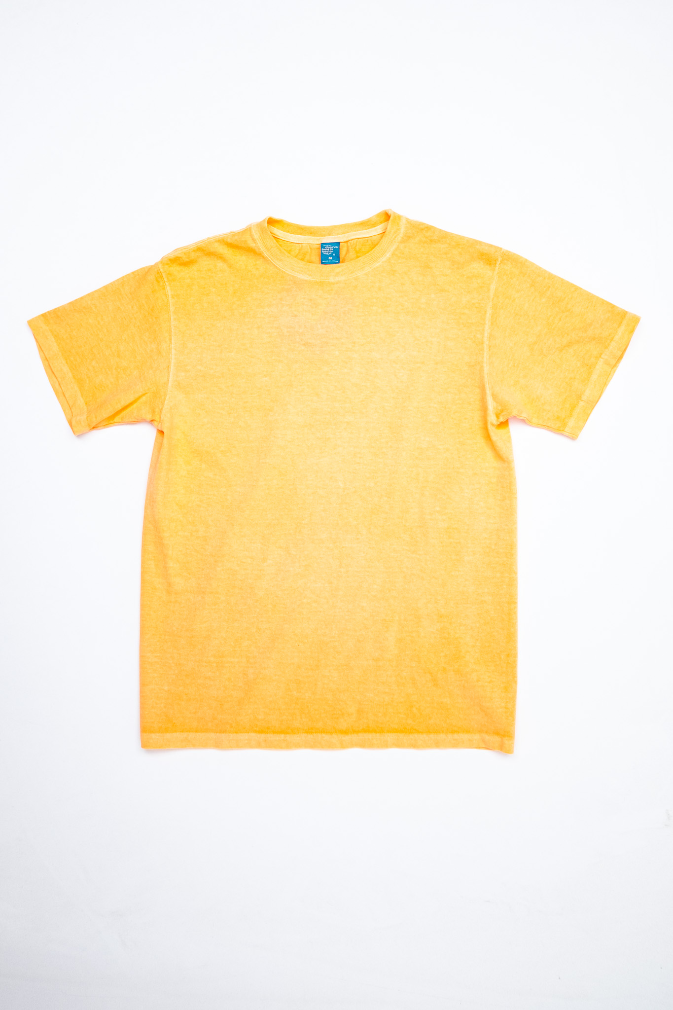 Good On - S/S Crewneck Tee Pigment Citrus - 2